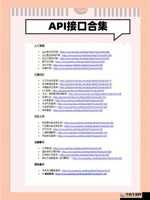免费开放的 api 大全软件：你的编程好帮手