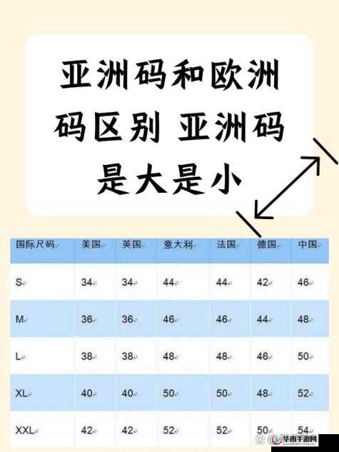 欧洲 m 码亚洲 s 码尺寸范围对比