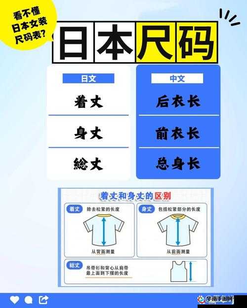 日本尺码与亚洲尺码区别：对比分析与要点解读