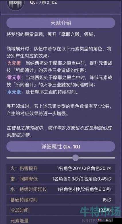 原神草神技能全解析，掌握自然之力的少女究竟有多强？