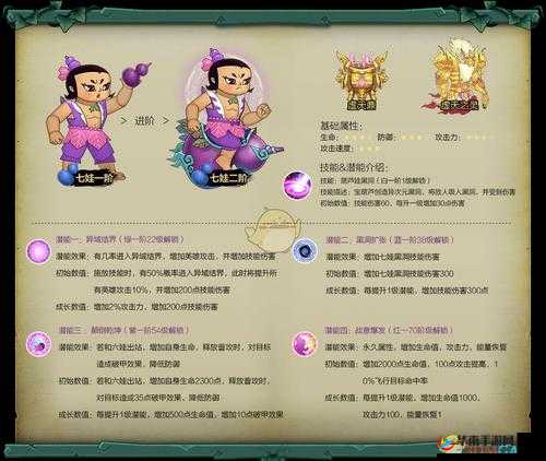 一起来捉妖七娃究竟如何？探索七娃技能属性详解的演变历程揭秘